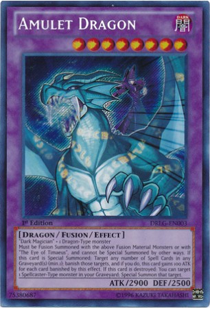 Amulet Dragon - DRLG-EN003 - Secret Rare