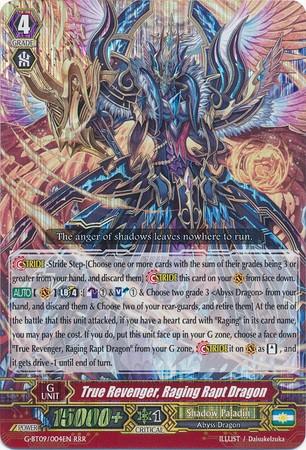 True Revenger, Raging Rapt Dragon - G-BT09/004EN - RRR