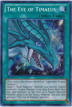 The Eye of Timaeus - DRLG-EN005 - Secret Rare