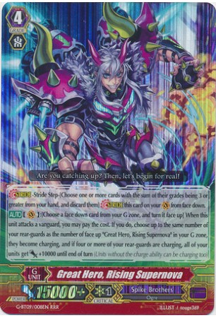 Great Hero, Rising Supernova - G-BT09/008EN - RRR