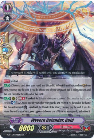 Wyvern Defender, Guld - G-BT09/016EN - RR