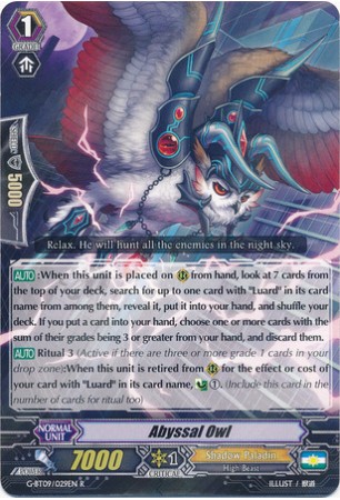 Abyssal Owl - G-BT09/029EN - R