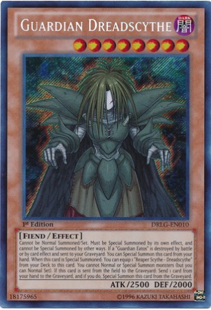 Guardian Dreadscythe - DRLG-EN010 - Secret Rare