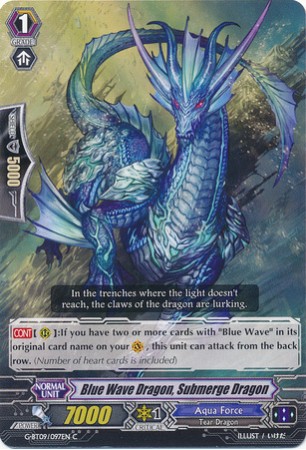 Blue Wave Dragon, Submerge Dragon - G-BT09/097EN - C