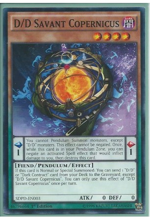D/D Savant Copernicus - SDPD-EN003 - Common