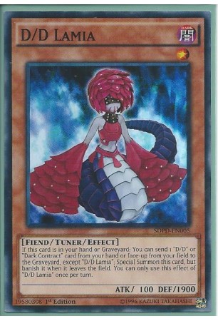 D/D Lamia - SDPD-EN005 - Super Rare