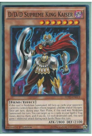 D/D/D Supreme King Kaiser - SDPD-EN013 - Common