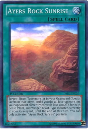 Ayers Rock Sunrise - DRLG-EN020 - Super Rare