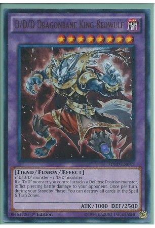 D/D/D Dragonbane King Beowulf - SDPD-EN041 - Ultra Rare