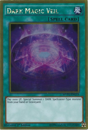 Dark Magic Veil - MVP1-ENG19 - Gold Rare