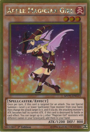 Apple Magician Girl - MVP1-ENG15 - Gold Rare