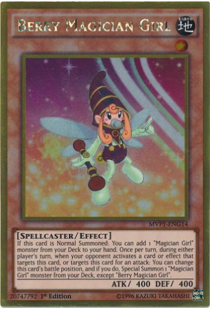 Berry Magician Girl - MVP1-ENG14 - Gold Rare