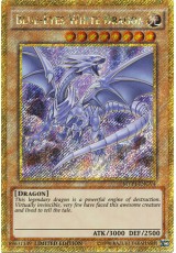 Blue-Eyes White Dragon - MVP1-ENGV4 - Gold Secret Rare