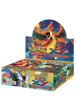 Pokémon XY2 Flash de Fogo Booster Box