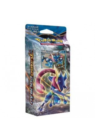 Pokémon XY9 Turbo Colisão Deck Inicial - Retalhador de Ondas (Greninja)