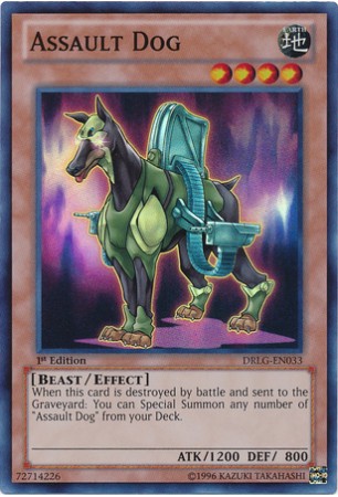 Assault Dog - DRLG-EN033 - Secret Rare