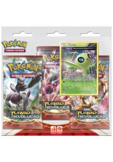Pokémon XY8 Turbo Revolução Triple Pack - Celebi