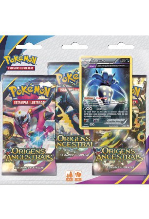 Pokémon XY7 Origens Ancestrais Triple Pack - Malamar