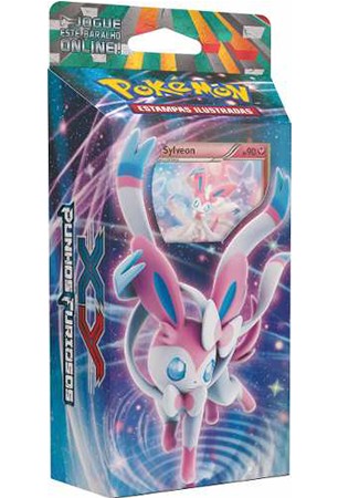 Pokémon XY3 Punhos Furiosos Deck Inicial - Eco Encantado (Sylveon)