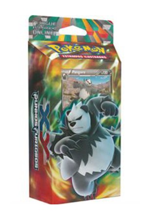 Pokémon XY3 Punhos Furiosos Deck Inicial - Martelo Sombrio (Pangoro)