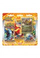 Pokémon XY2 Flash de Fogo Triple Pack - Haxorus
