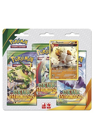 Pokémon XY6 Céus Estrondosos Triple Pack - Regirock
