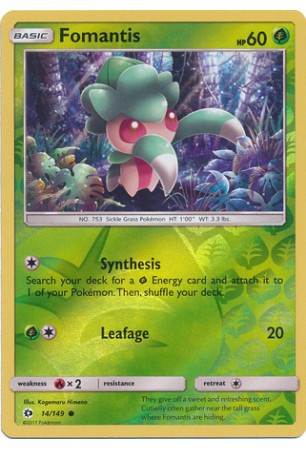 Fomantis - SM01/014 - Common (Reverse Holo)