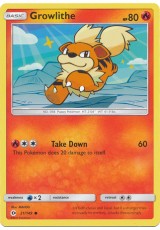 Growlithe - SM01/021 - Common