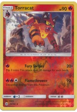 Torracat - SM01/025 - Uncommon (Reverse Holo)