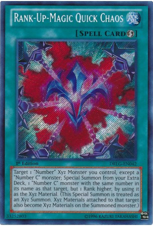 Rank-Up-Magic Quick Chaos - DRLG-EN042 - Secret Rare