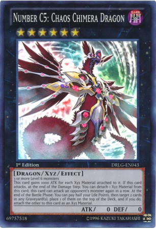 Number C5: Chaos Chimera Dragon - DRLG-EN043 - Super Rare