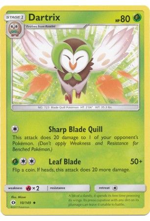 Dartrix - SM01/010 - Uncommon