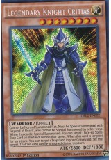 Legendary Knight Critias - DRL2-EN002 - Secret Rare