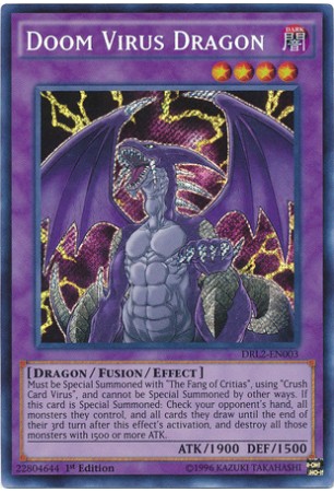 Doom Virus Dragon - DRL2-EN003 - Secret Rare