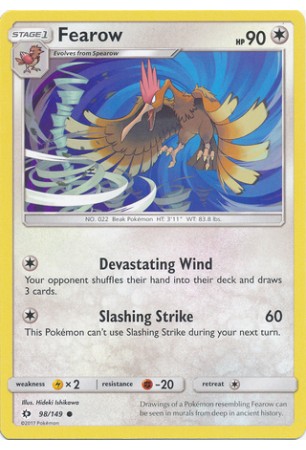Fearow - SM01/098 - Common