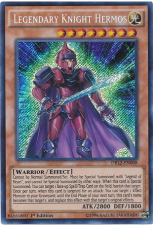 Legendary Knight Hermos - DRL2-EN008 - Secret Rare