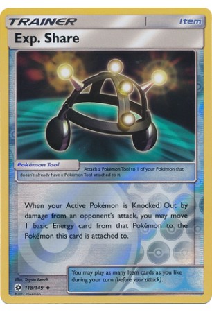 Exp.Share - SM01/118 - Uncommon (Reverse Holo)