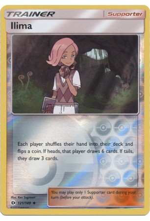 Ilima - SM01/121 - Uncommon (Reverse Holo)