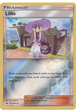 Lillie - SM01/122 - Uncommon (Reverse Holo)