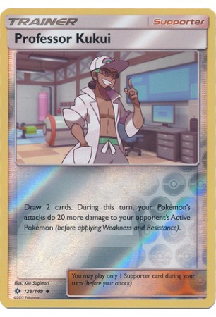 Professor Kukui - SM01/128 - Uncommon (Reverse Holo)