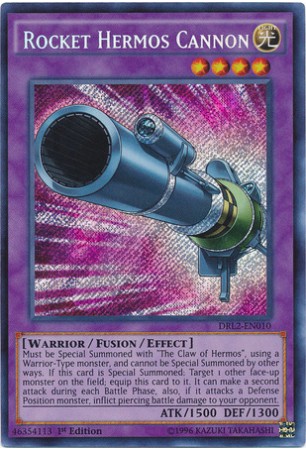 Rocket Hermos Cannon - DRL2-EN010 - Secret Rare