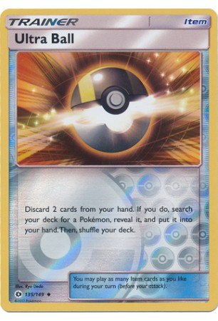 Ultra Ball - SM01/135 - Uncommon (Reverse Holo)