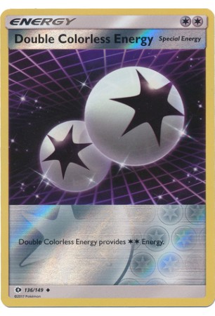 Double Colorless Energy - SM01/136 - Uncommon (Reverse Holo)