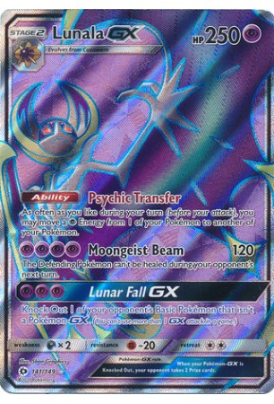 Lunala-GX - SM01/141 - Ultra Rare (Full Art)