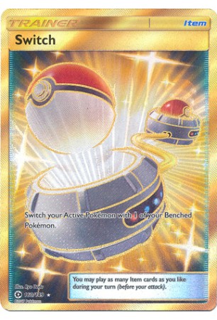 Switch - SM01/160 - Shiny Holo Rare