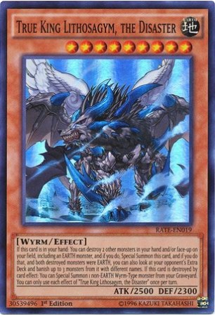 True King Lithosagym, the Disaster - RATE-EN019 - Super Rare