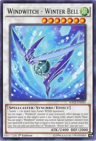 Windwitch - Winter Bell - RATE-EN043 - Rare