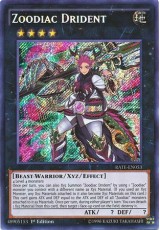 Zoodiac Drident - RATE-EN053 - Secret Rare