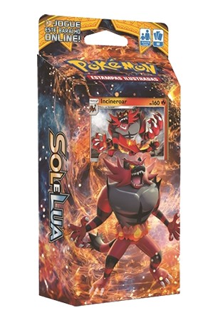 Pokémon Sol e Lua Deck Inicial - Rugido Ardente (Incineroar)
