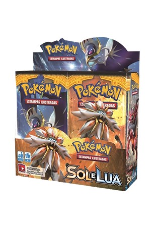 Pokémon Sol e Lua Booster Box